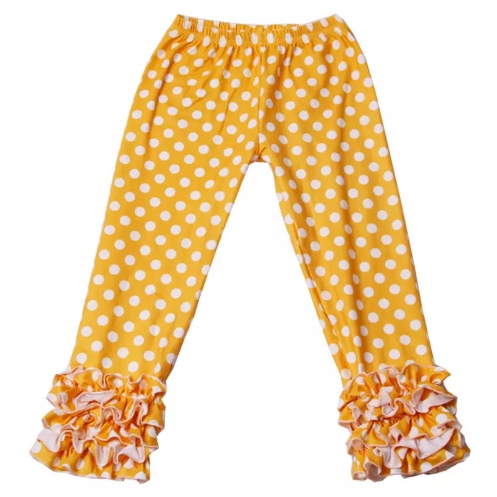 Roses and Lace Ruffle Pant Set - Picture 5 of 5